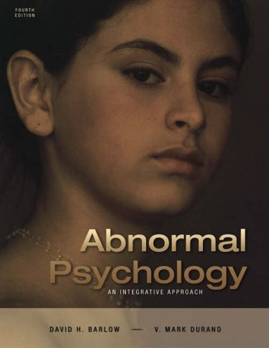 Abnormal Psychology