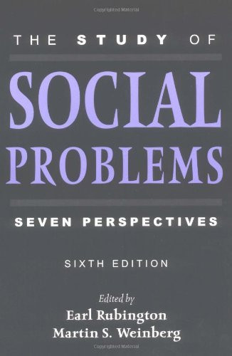 Study Of Social Problems