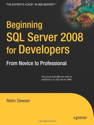Beginning Sql Server For Developers