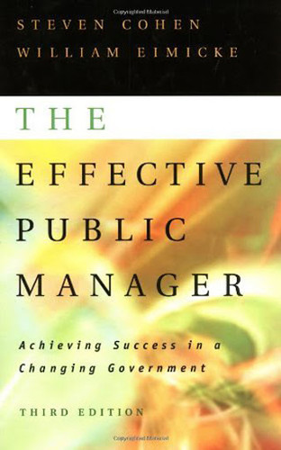 Effective Public Manager