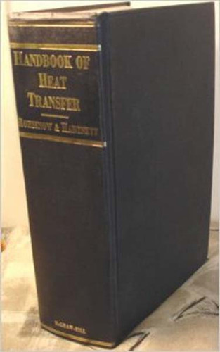 Handbook Of Heat Transfer