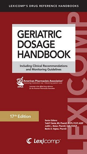 Geriatric Dosage Handbook