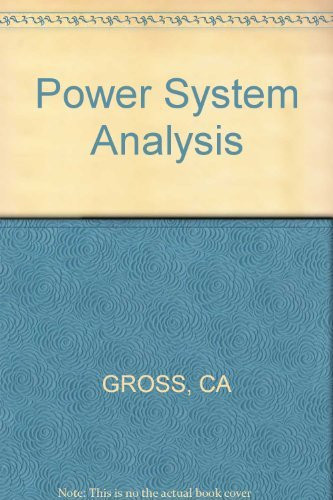 Power System Analysis