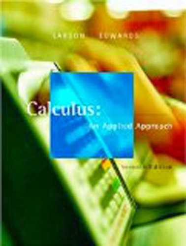 Calculus An Applied Approach