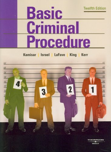 Basic Criminal Procedure