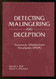 Detecting Malingering And Deception