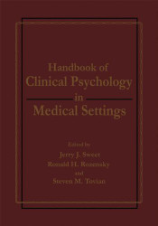 Handbook Of Clinical Psychology In Medical Settings