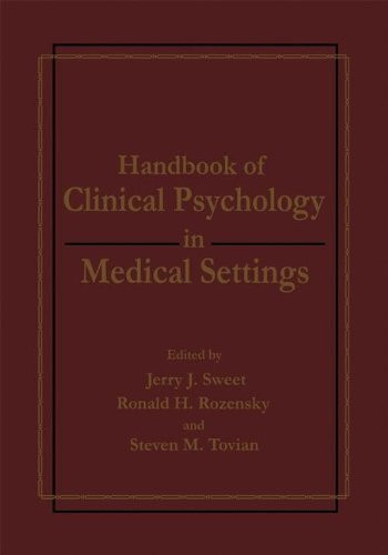 Handbook Of Clinical Psychology In Medical Settings