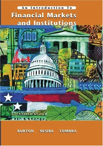 Introduction To Financial Markets And Institutions