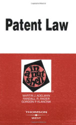 Patent Law In A Nutshell