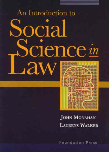 Social Science In Law