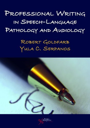 professional writing in speech language pathology and audiology pdf