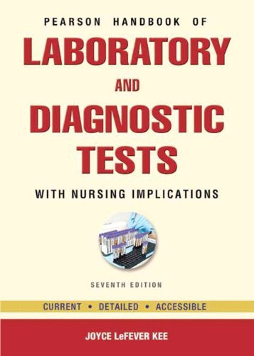 Handbook Of Laboratory And Diagnostic Tests
