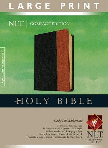 Compact Edition Bible Nlt Large Print Tutone