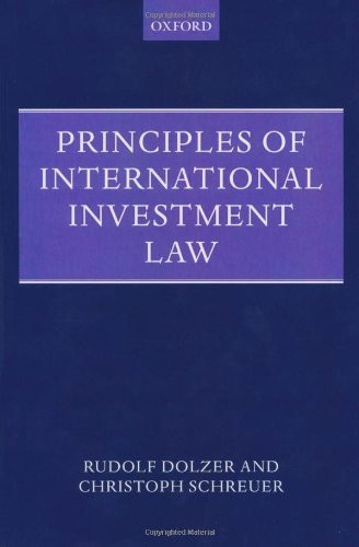 Principles Of International Investment Law