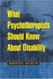 What Psychotherapists Should Know About Disability