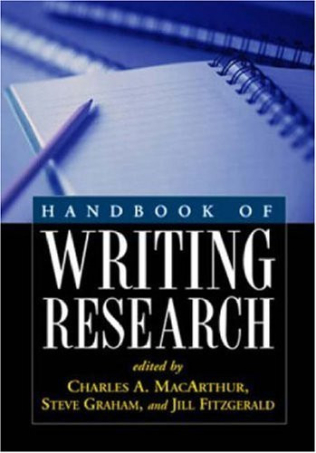 Handbook Of Writing Research