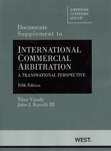 International Commercial Arbitration A Transnational Perspective