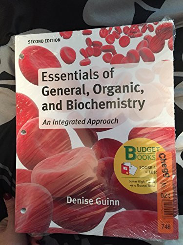 Essentials Of General Organic And Biochemistry