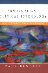 Abnormal And Clinical Psychology
