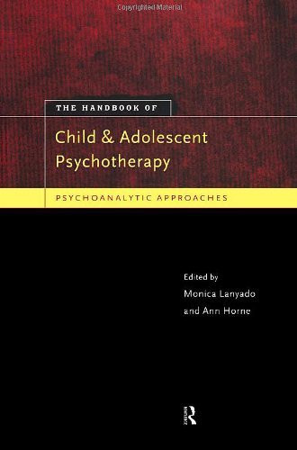 Handbook Of Child And Adolescent Psychotherapy