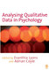 Analysing Qualitative Data In Psychology