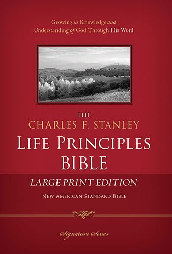 Charles F Stanley Life Principles Bible NASB