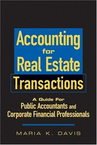 Accounting For Real Estate Transactions