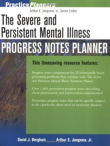 Severe And Persistent Mental Illness Progress Notes Planner