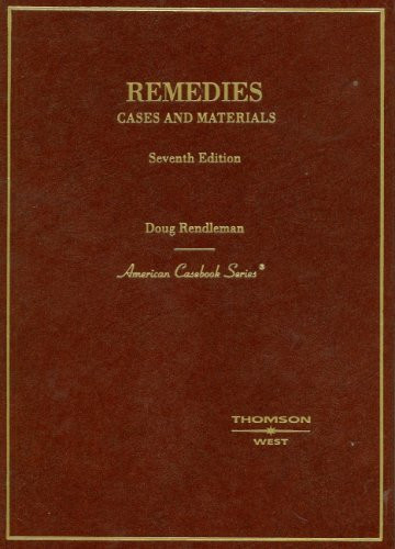 Remedies Cases And Materials