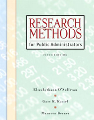 Research Methods For Public Administrators