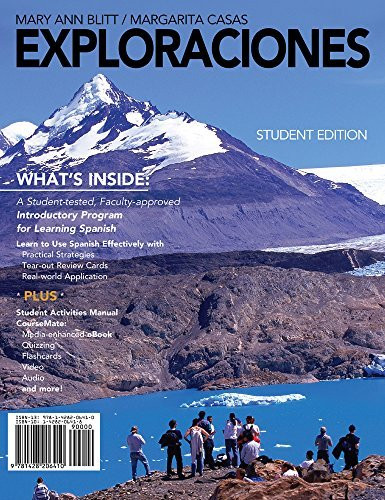 Exploraciones Student Activities Manual