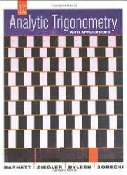 Analytic Trigonometry With Applications