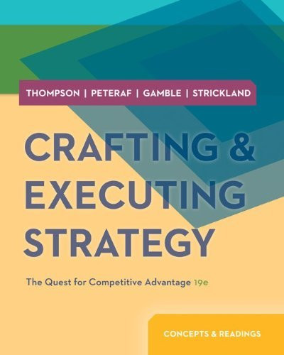 Crafting And Executing Strategy