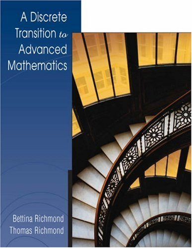 Discrete Transition To Advanced Mathematics