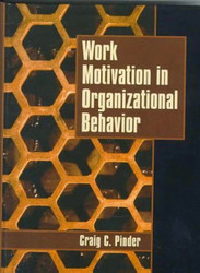 Work Motivation In Organizational Behavior