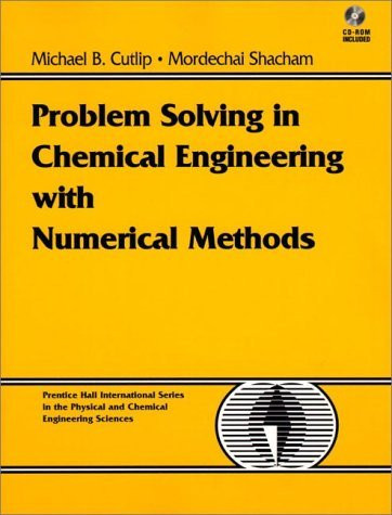 Problem Solving In Chemical And Biochemical Engineering With Polymath Excel And