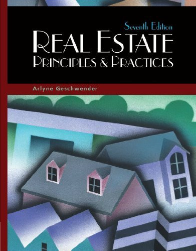 Real Estate Principles And Practices