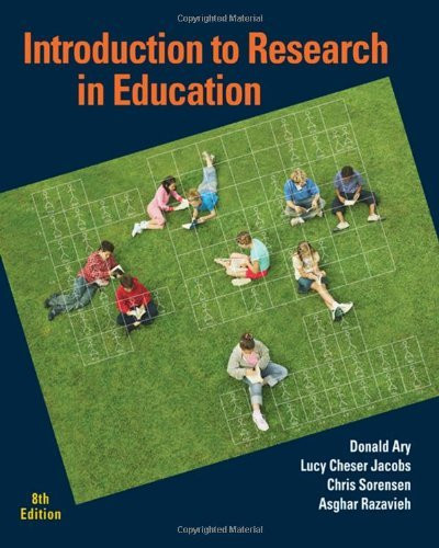 Introduction To Research In Education