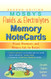 Mosby's Fluids And Electrolytes Memory Notecards