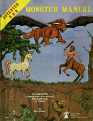 Advanced Dungeons And Dragons Monster Manual