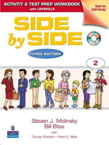 Side By Side 2 Activity Test Prep Workbook W/Answer Key & Cds