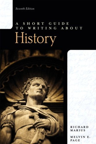 Short Guide To Writing About History