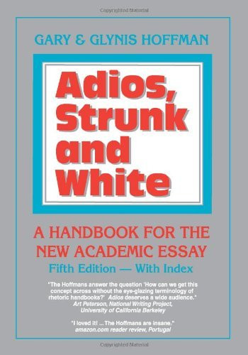Adios Strunk And White