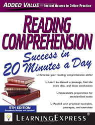 Reading Comprehension Success In 20 Minutes A Day