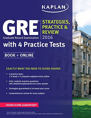 Gre 2016 Strategies Practice And Review With 4 Practice Tests