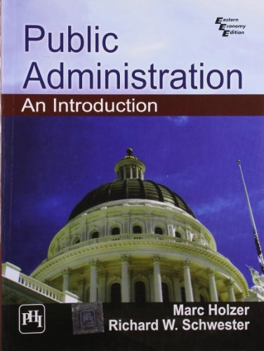 Public Administration An Introduction