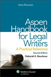 Aspen Handbook For Legal Writers