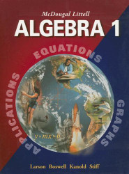 Algebra 1 Applications Equations Graphs
