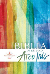 Rvr 1960 Biblia De Estudio Arco Iris Multicolor Tapa Dura